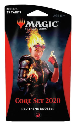 Magic the Gathering: Core Set 2020 Red Theme Booster - TCG