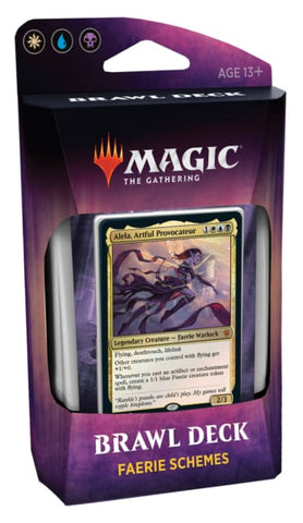 Magic the Gathering Throne of Eldraine Brawl Deck - Faerie Schemes - TCG