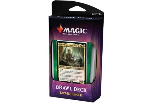 Magic the Gathering Throne of Eldraine Brawl Deck - Savage Hunter - TCG