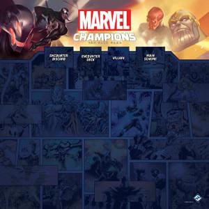 Marvel Champions LCG 1-4 Player Game Mat - Board Game