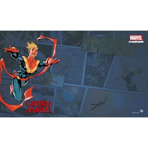 Marvel Champions LCG Captain Marvel Game Mat - Board Game