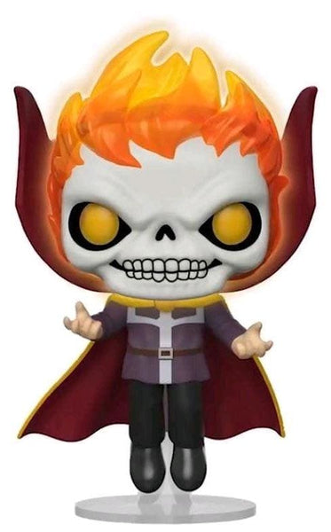 Marvel - Doctor Strange As Ghost Rider Glow Lacc Us Exclusive Pop! Vinyl [Rs] - Pop! Vinyl