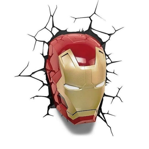 Marvel - Iron Man 3 Mask 3D Deco Light - Homewares