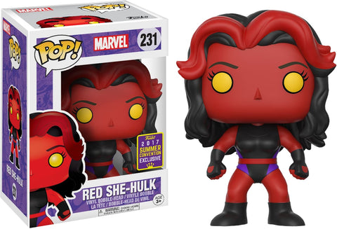 Marvel - Red She-Hulk Sdcc 2017 Us Exclusive Pop! Vinyl [Rs] - Pop! Vinyl