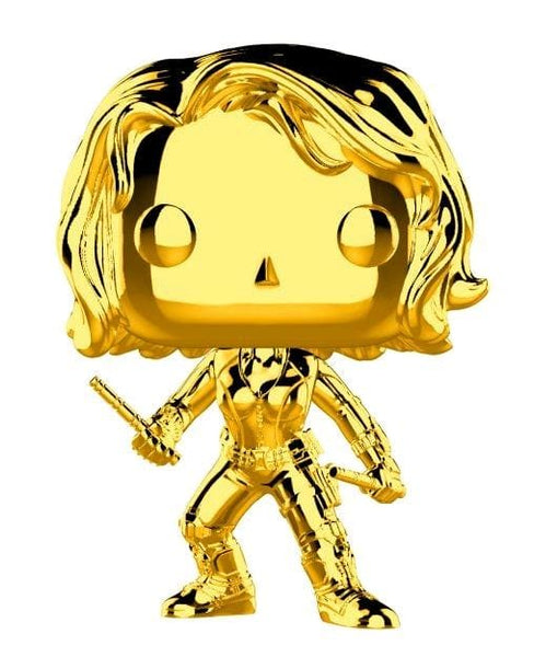 Marvel Studios 10th Anniversary - Black Widow Gold Chrome Pop! Vinyl - Pop! Vinyl