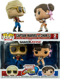 Marvel Vs Capcom: Infinite - Captain Marvel Vs Chun-Li Pop! Vinyl 2-Pack - Pop! Vinyl