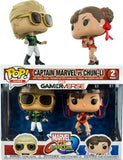 Marvel Vs Capcom: Infinite - Captain Marvel Vs Chun-Li Us Exclusive Pop! Vinyl 2-Pack [Rs] - Pop! Vinyl