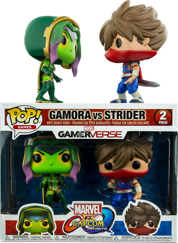 Marvel Vs Capcom: Infinite - Gamora Vs Strider Pop! Vinyl 2-Pack - Pop! Vinyl