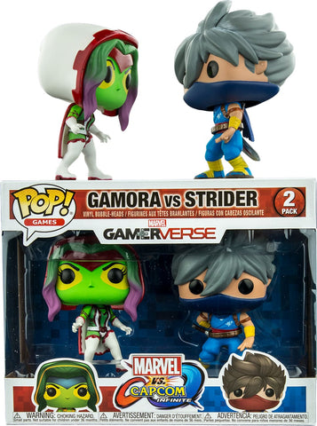 Marvel Vs Capcom: Infinite - Gamora Vs Strider Us Exclusive Pop! Vinyl 2-Pack [Rs] - Pop! Vinyl