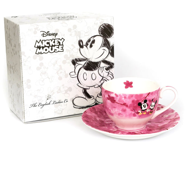 Mickey & Minnie - Four Seasons Cup & Saucer Set: Spring - Homewares