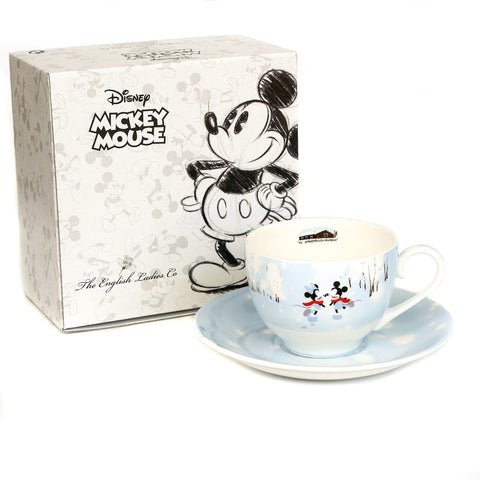 Mickey & Minnie - Four Seasons Cup & Saucer Set: Winter - Homewares