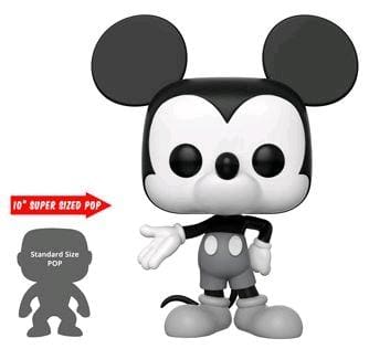 Mickey Mouse - 90th Mickey Mouse Black & White US Exclusive 10 Pop! Vinyl [RS] - Pop! Vinyl