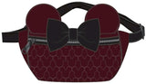 Mickey Mouse - Brown with Bow & Ears Bum Bag - Bags & Accessories
