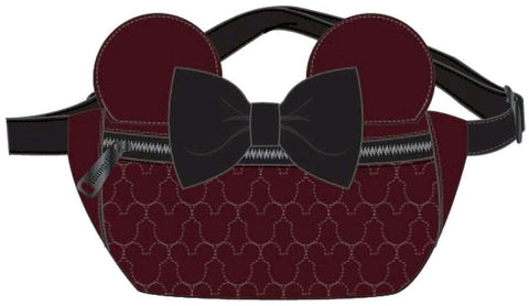 Mickey Mouse - Brown with Bow & Ears Bum Bag - Bags & Accessories