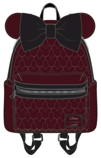 Mickey Mouse - Brown with Bow & Ears Mini Backpack - Bags & Accessories