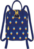Mickey Mouse - Donald Head Print Mini Backpack - Bags & Accessories
