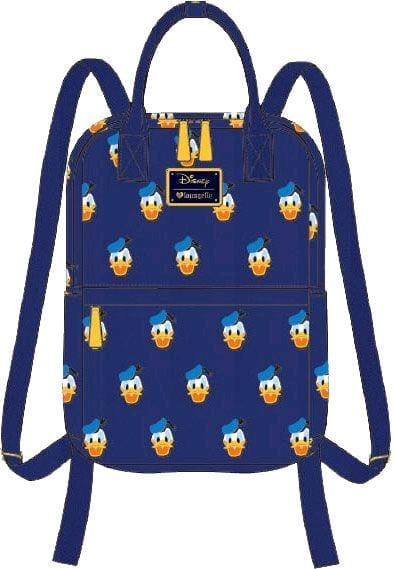 Mickey Mouse - Donald Head Print Mini Backpack - Bags & Accessories