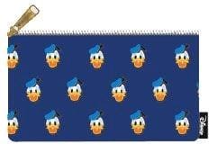Mickey Mouse - Donald Head Print Pencil Case - Bags & Accessories