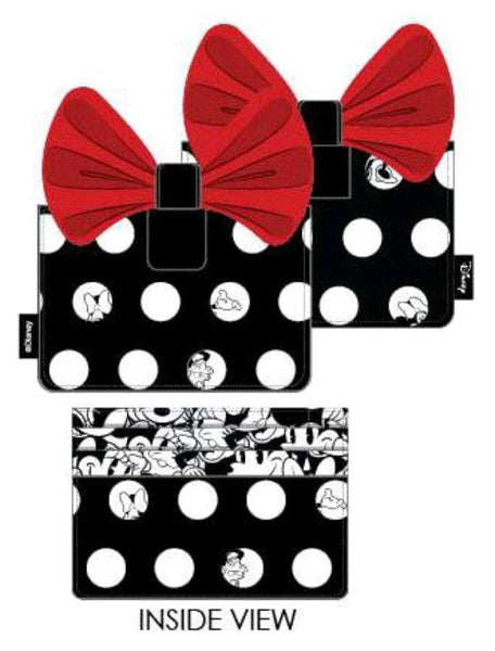 Mickey Mouse - Minnie Big Red Bow Card Holder - Bags & Accessories