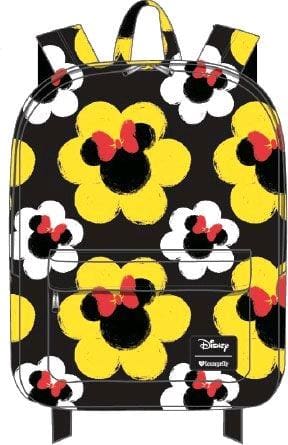 Mickey Mouse - Minnie Flower Print Backpack - Bags & Accessories