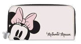 Mickey Mouse - Minnie Head Zip-Around Wallet - Bags & Accessories