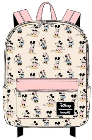 Mickey Mouse - Mickey & Minnie Pastel Backpack - Bags & Accessories