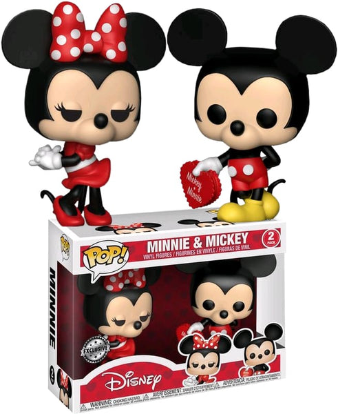 Mickey Mouse - Mickey Minnie Valent Pop! 2Pk - Pop! Vinyl