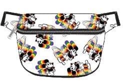Mickey Mouse - Mickey Rainbow Print Bum Bag - Bags & Accessories