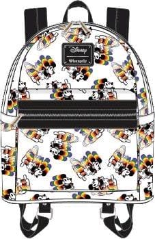 Mickey Mouse - Mickey Rainbow Print Mini Backpack - Bags & Accessories