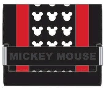 Mickey Mouse - Red Stripe Wallet - Bags & Accessories