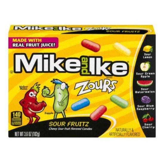 Mike & Ike Zours Theatre Box - Candy
