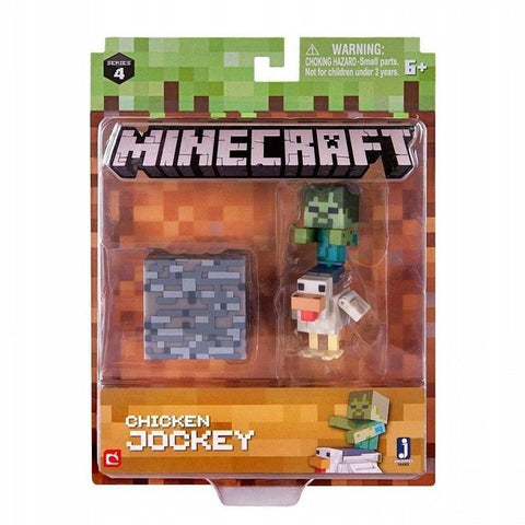 Minecraft - Series 4 Baby Zombie Pigman Jockey Action Figure - Action Figure
