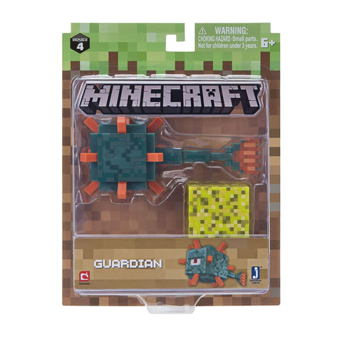 Minecraft - Series 4 Guardian Action Figure - Action Figure