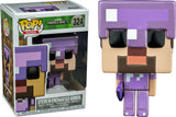 Minecraft - Steve w/ Enchanted Armor Pop! !E - Pop! Vinyl