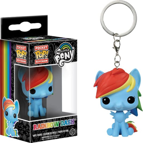 Mlp - Rainbow Dash Pop! Keychain - Keychain