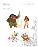 Moana - Enamel Pin 4pk - Badges & Pins