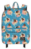 Moana - Flower Print Backpack - Bags & Accessories