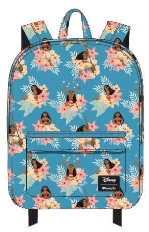Moana - Flower Print Backpack - Bags & Accessories