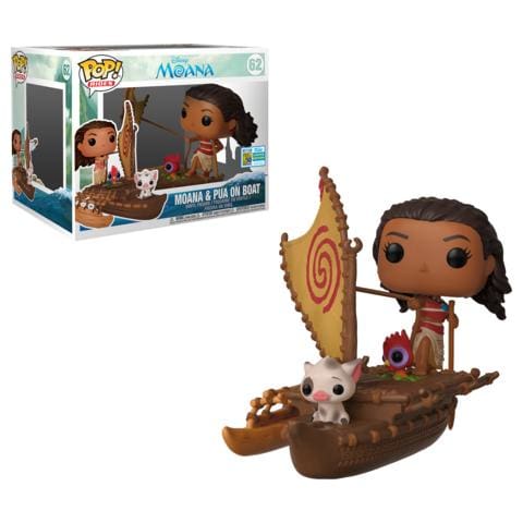 Moana - Moana & Pua on Boat Pop! Ride SD19 RS - Pop! Vinyl