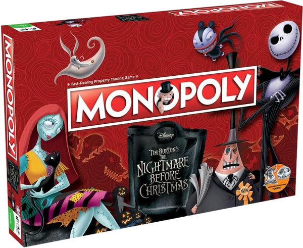 Monopoly - Nightmare Before Christmas Edition - Board Game