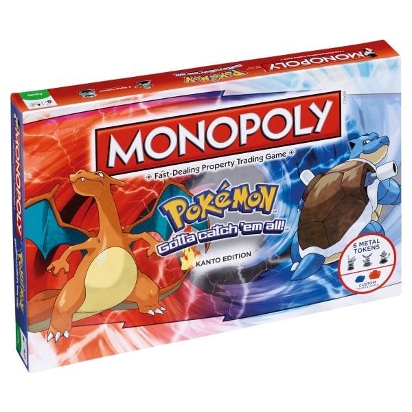 Monopoly - Pokemon Edition - Board Game