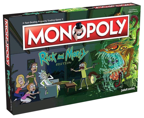 Monopoly - Rick & Morty Edition - Board Game
