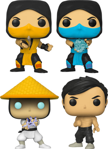 Mortal Kombat Pop! Pre-Order Bundle (Set of 4) - Pop! Vinyl