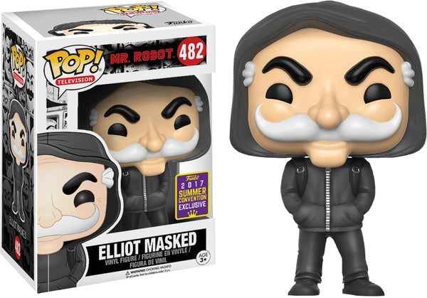 Mr Robot - Elliot Masked Sdcc 2017 Us Exclusive Pop! Vinyl [Rs] - Pop! Vinyl