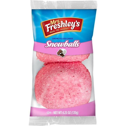 Mrs Freshleys - Pink Snowballs 2-Pack - Snacks