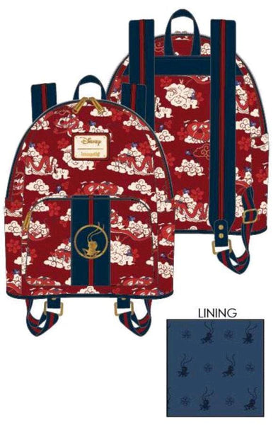 Mulan - Mushu Cloud Mini Backpack - Bags & Accessories