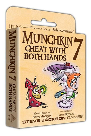 Munchkin 7 Cheat With both Hands - Card Game