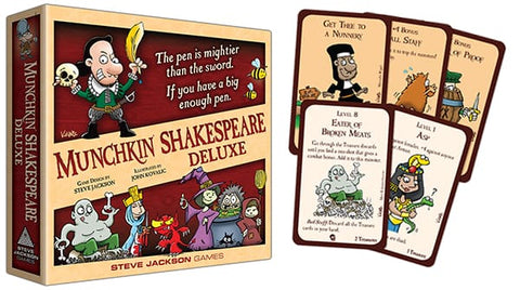 Munchkin Shakespeare Deluxe - Card Game