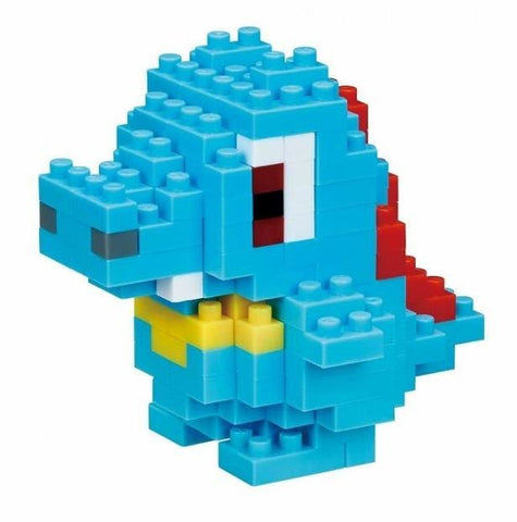 Nanoblocks - Pokemon S2 Totodile - Construction