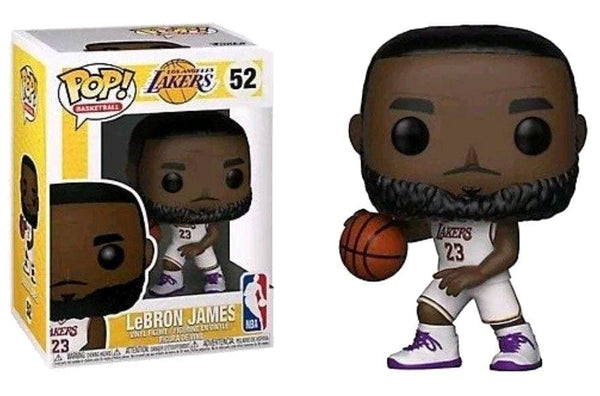 NBA: Lakers - Lebron James (White Uniform) Pop! Vinyl - Pop! Vinyl